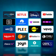 Load image into Gallery viewer, DYON Smart 32 VX Téléviseur 80 cm (32 pouces) (HD Smart TV, HD Triple Tuner (DVB-C/-S2/-T2), App Store, Prime Video, Netflix, YouTube, DAZN, +), Noir