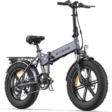 Load image into Gallery viewer, EP-2 Pro Vlo lectrique Pliable 20 脳 4.0 Fat Bike Electrique 7 Vitesses avec Batterie Amovible 48V 13Ah Autonomie 120km Tout-Terrain &amp; VTT &amp; Plage &amp; Neige -