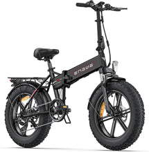 Load image into Gallery viewer, EP-2 Pro Vlo lectrique Pliable 20 脳 4.0 Fat Bike Electrique 7 Vitesses avec Batterie Amovible 48V 13Ah Autonomie 120km Tout-Terrain &amp; VTT &amp; Plage &amp; Neige -
