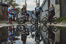 Load image into Gallery viewer, 20 - Inch BMX Bikes HX - Pro Bike, Black with Teal, Aluminum Frame