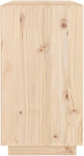 Load image into Gallery viewer, vidaXL Buffet, Armoire Latérale avec Compartiment, Placard avec Porte, Meuble de Rangement Salon Salle de Séjour, Moderne, Marron Bois Massif de Pin