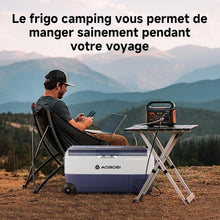 Load image into Gallery viewer, AAOBOSI Glaciere a Compression 36l, Glaciere Electrique Double Zone WiFi APP, 12 V/24 V et 100-240 V Frigo Camping, -20 ℃ à 20 ℃, pour Voiture, Camion, Bateau, Camping, Car, Caravanes,Voyageant,Maison