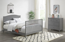 Load image into Gallery viewer, Oxford Baby North Bay 4 - in - 1 Convertible Crib, Snow White, GREENGUARD Gold Certified, Wooden Crib