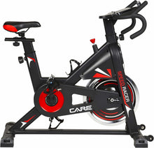 Load image into Gallery viewer, CARE FITNESS - VÉLO DE BIKING - Speed racer - velo d'appartement avec écran LCD-Masse d'inertie 22kg-Guidon et selle réglable