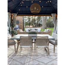 Load image into Gallery viewer, Hauteloom Nyla Living Room, Bedroom Patio Outdoor Area Rug - Farmhouse - Beige,Tan - 6'7 inch x 9', Size: 6'7 x 9'
