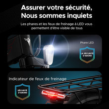 Load image into Gallery viewer, EP-2 Pro Vélo électrique Pliable 20 × 4.0 Fat Bike Electrique 7 Vitesses avec Batterie Amovible 48V 13Ah Autonomie 120km Tout-Terrain &amp; VTT &amp; Plage &amp; Neige -