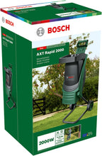 Load image into Gallery viewer, Bosch AXT Rapid 2000 Broyeur de végétaux (pour un broyage puissant des débris de jardin ; moteur puissant de 2000 W)