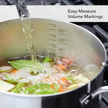 Load image into Gallery viewer, 11-Piece 3-Ply Base Stainless Steel Cookware Set. Silver