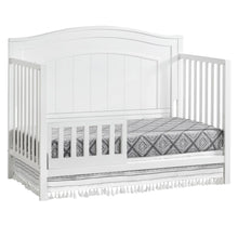 Load image into Gallery viewer, Oxford Baby North Bay 4 - in - 1 Convertible Crib, Snow White, GREENGUARD Gold Certified, Wooden Crib