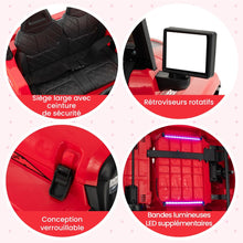 Load image into Gallery viewer, 24V Voiture lectrique 2 Places Enfants avec Tlcommande 2,4G Musique LED Dmarrage Lent 2 Vitesses Charge 35kg pour 3-8 Ans+ Rouge/Rose/Vert -