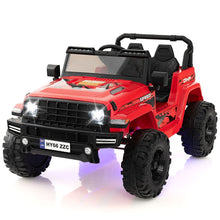 Load image into Gallery viewer, 24V Voiture lectrique 2 Places Enfants avec Tlcommande 2,4G Musique LED Dmarrage Lent 2 Vitesses Charge 35kg pour 3-8 Ans+ Rouge/Rose/Vert -