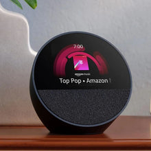 Load image into Gallery viewer, Echo Spot 2024 Noir Assistant vocal connect -