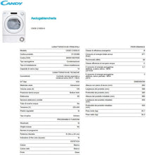 Load image into Gallery viewer, Sche linge Condensation CSOEC10DG-S -