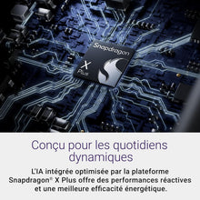 Load image into Gallery viewer, Dell Inspiron 14 (5441) Copilot+ PC Portable 14" Écran FHD+ 60 Hz Snapdragon X Plus 16 Go RAM 512 Go SSD Qualcomm Adreno Windows 11 Home Clavier rétroéclairé AZERTY - Gris Titane