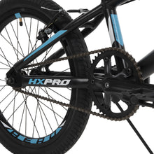 Load image into Gallery viewer, 20 - Inch BMX Bikes HX - Pro Bike, Black with Teal, Aluminum Frame