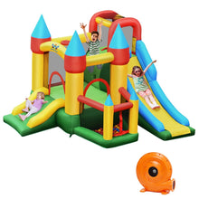 Load image into Gallery viewer, Ch芒teau Gonflable avec Souffleur pour Enfants de 3  10 Ans avec Plusieurs Types de Jeu Diffrents 330 x 300 x 210 cm -