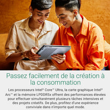 Load image into Gallery viewer, Dell Inspiron 16 PC Portable 2-en-1 écran 16" FHD+ (1920 x 1200) Intel Core Ultra 5 Series 1 Graphique Intel 16 Go RAM 512 Go SSD Windows 11 Home Clavier AZERTY rétroéclairé Bleu