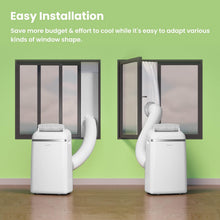 Load image into Gallery viewer, COMFEE' Climatiseur Mobile 12000 BTU/H 3,5 kW, 3 Modes, Fonction Follow Me, Télécommande, pour grandes pièces de 43㎡/117m³, Kit d'évacution inclus, Réfrigérant naturel, PAC 12000
