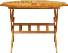 Load image into Gallery viewer, vidaXL Ensemble à Manger de Jardin Pliable 5 pcs Bois Massif d’Acacia, Ensemble de Salle à Manger d'extérieur, Meuble de Salle à Manger de Jardin, Table et chaises de Jardin