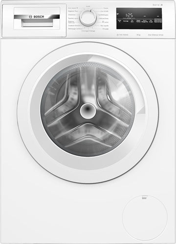 Bosch WAN28258FR, Série 4, Lave linge hublot, 8 kg, 1400 trs/min, Blanc