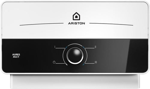 Ariston Aures Multi 5kW FR – Chauffe-Eau Instantané Électrique Haute Pression – 32A – Multipoints de Puisage pour Confort Immédiat – Conçu pour une installation en France