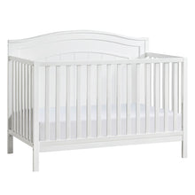 Load image into Gallery viewer, Oxford Baby North Bay 4 - in - 1 Convertible Crib, Snow White, GREENGUARD Gold Certified, Wooden Crib