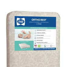 Load image into Gallery viewer, Ortho Rest Premium 2-Stage150 Coil Crib and Toddler Mattress. Gray