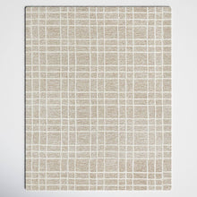 Load image into Gallery viewer, Alec Plaid Handmade Tufted Wool Brown Area Rug Joss &amp; Main Rug Size: Rectangle 7'9" x 9'9"