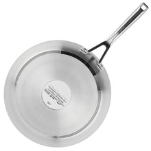 Load image into Gallery viewer, 11-Piece 3-Ply Base Stainless Steel Cookware Set. Silver