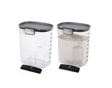 Load image into Gallery viewer, Progressive International ProKeeper+ Clear Plastic Airtight Food Baker's Kitchen Storage Organization Container Canister Set