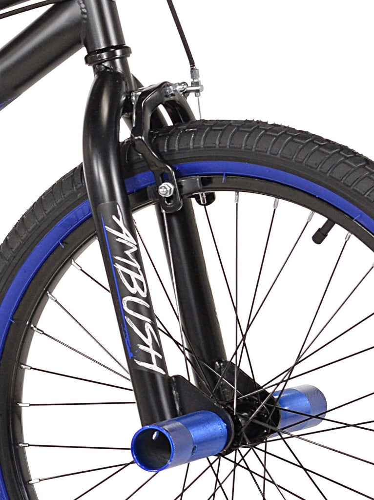 Kent Bicycles 20" Boy'S Ambush BMX Child Bike, Black/Blue