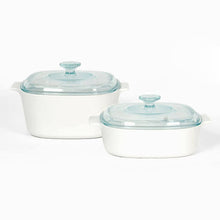 Load image into Gallery viewer, Corningware A-423c-jw White Pyroceram 4pc Cookware Set