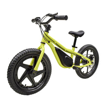 Load image into Gallery viewer, Massimo E13 24V Electric Balance Bike Bicycle | Seat Height 18in - 22in Battery Powered Ages 5 &amp; up (Yellow)